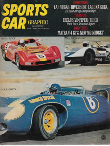 SPORTS CAR GRAPHIC 1967 JULY - DONOHUE, MATRA M530, MIDGET, GT6